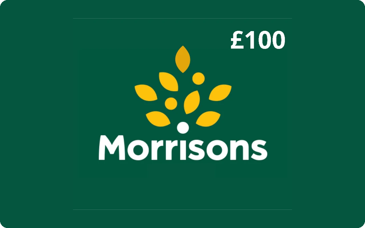 Morrisons £100 Gift Card (United Kingdom)