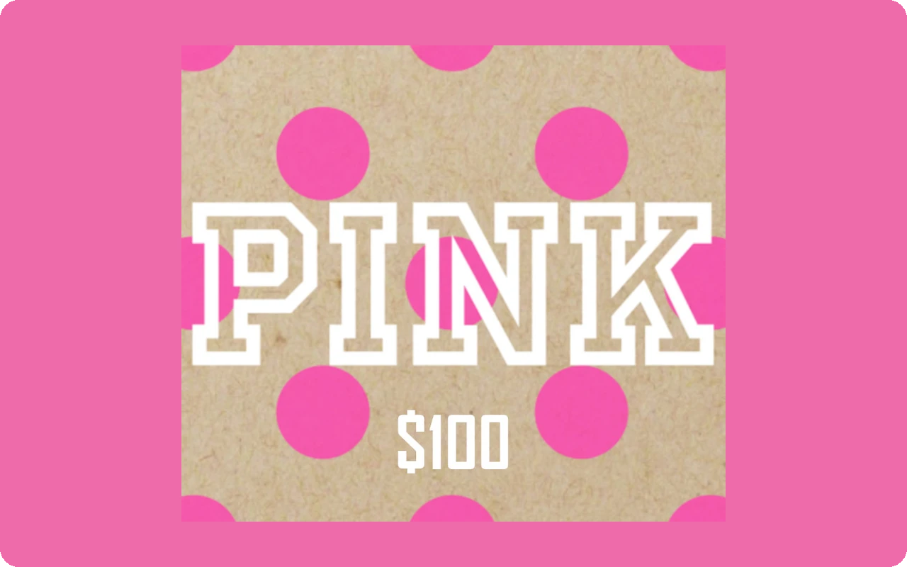 Victoria's Secret Pink $100 Gift Card (United States)