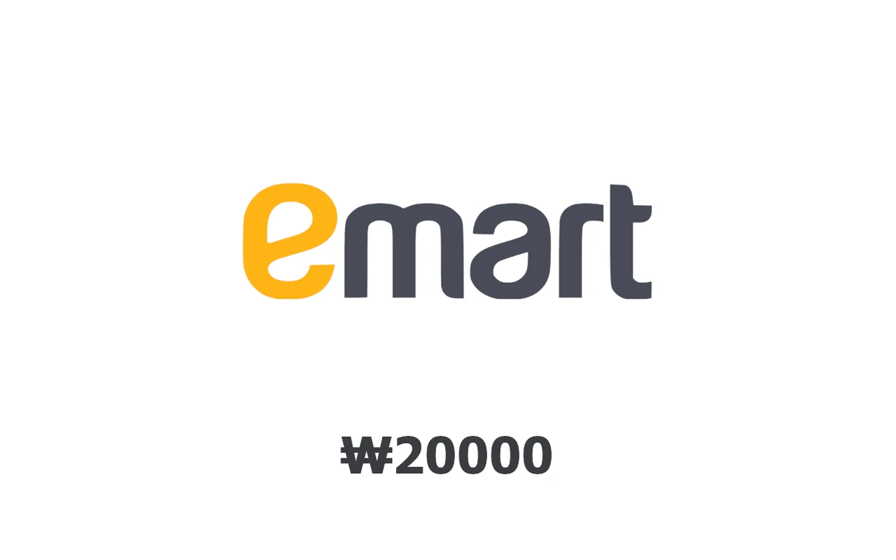 Emart ₩20000 Gift Card (South Korea)