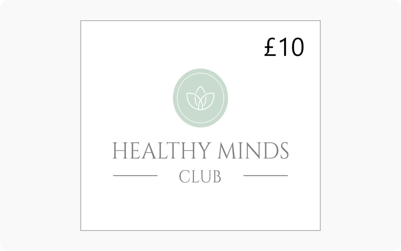 Healthy Minds Club £10 Gift Card (United Kingdom)