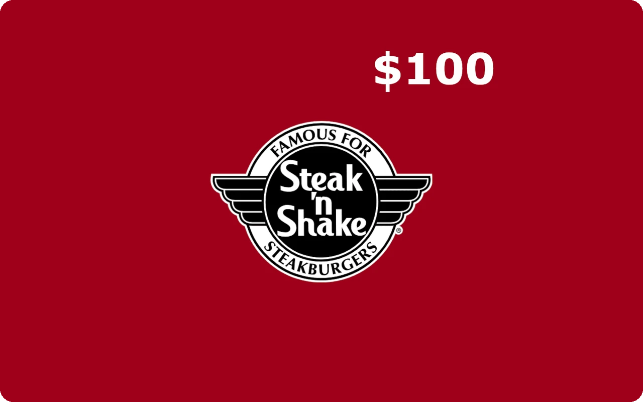 Steak 'n Shake $100 Gift Card (United States)