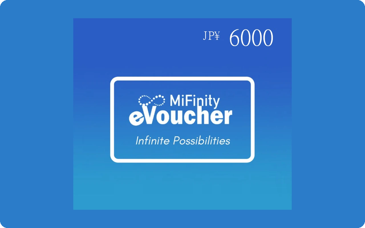 MiFinity eVoucher ¥6000 Gift Card (Japan)