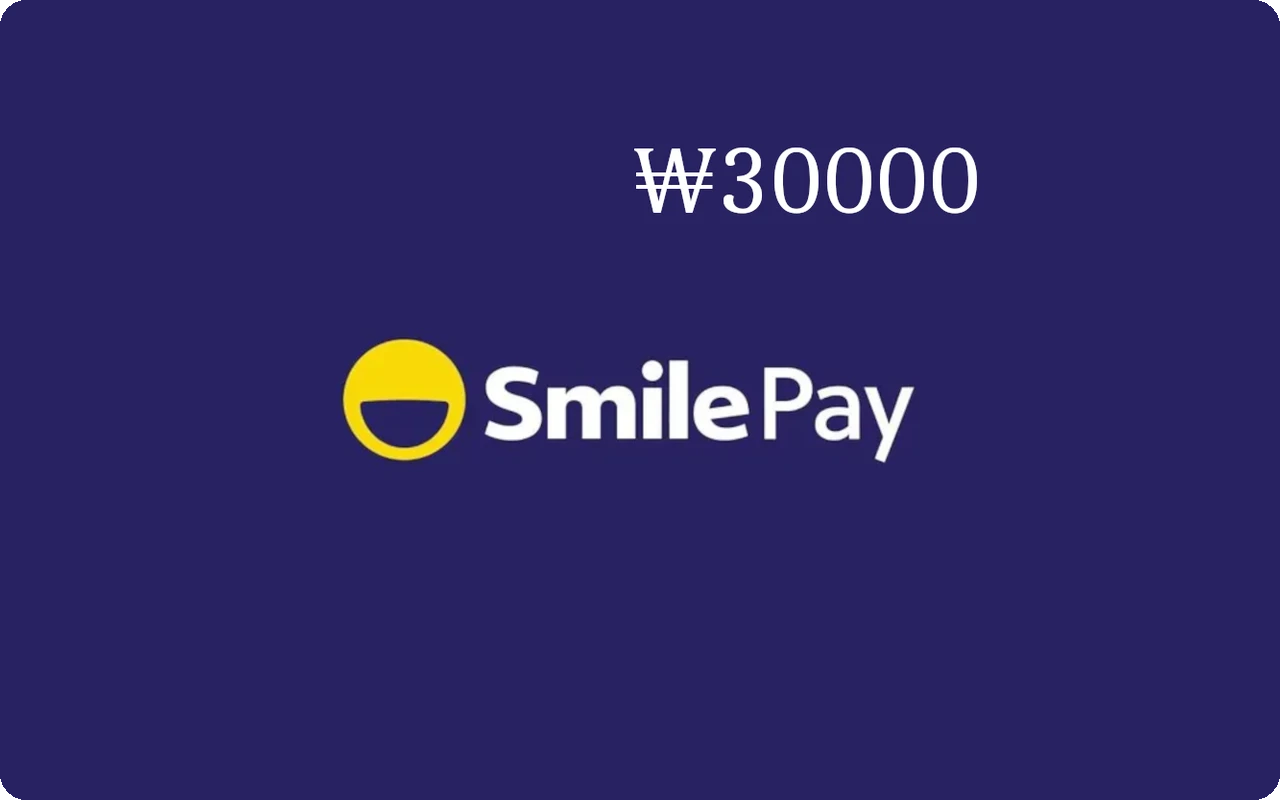 Smile Pay ₩30000 Gift Card (South Korea)