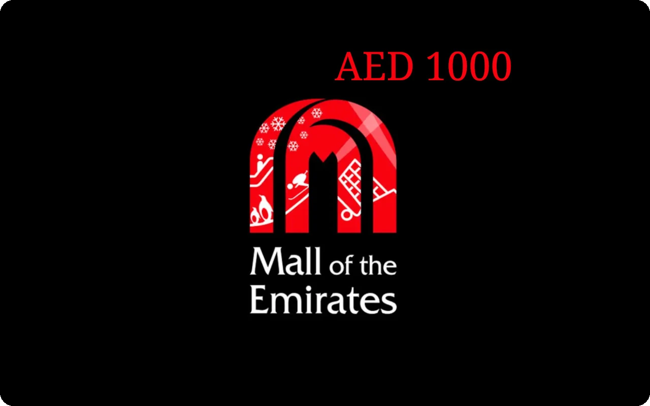 Mall Of The Emirates 1000 AED Gift Card (United Arab Emirates)