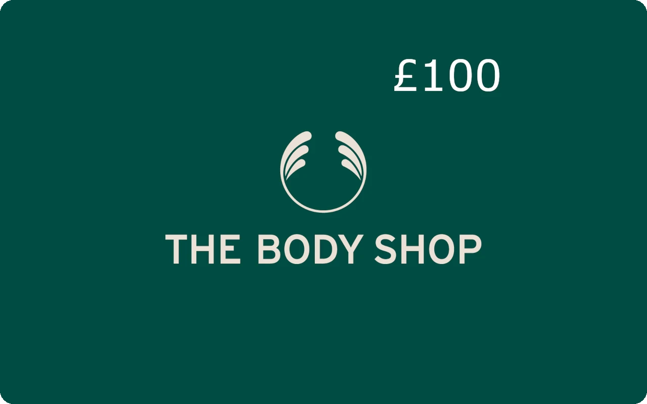 The Body Shop £100 Gift Card (United Kingdom)