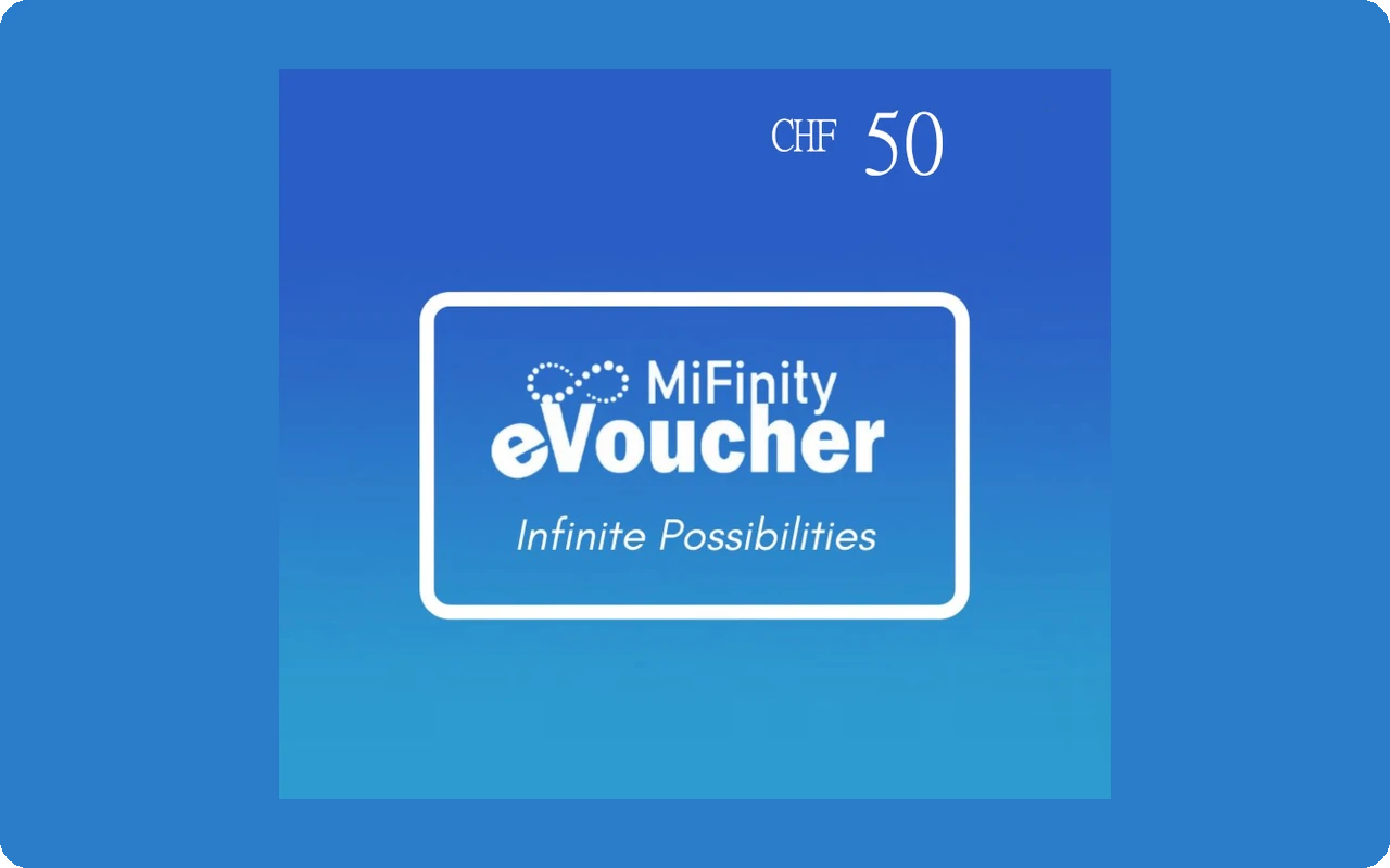 MiFinity eVoucher 50 CHF Gift Card (Switzerland)