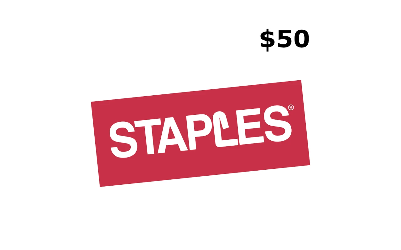 Staples $50 Gift Card (United States)