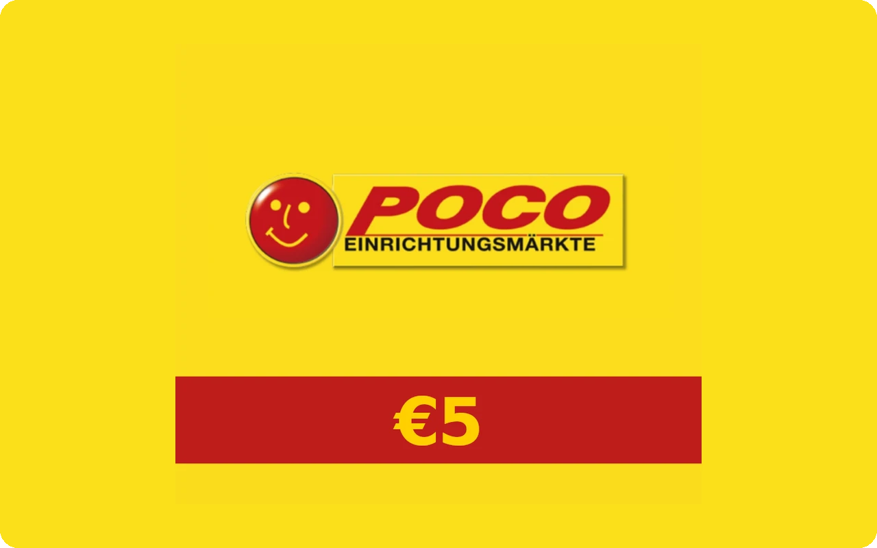 Poco €5 Gift Card (Germany)