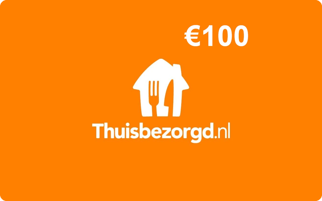Thuisbezorgdnl €100 Gift Card (Netherlands)