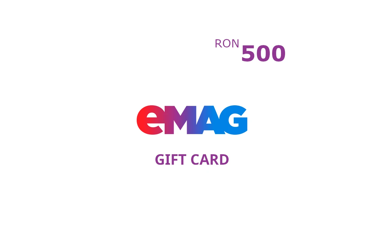 eMAG 500 RON Gift Card (Romania)