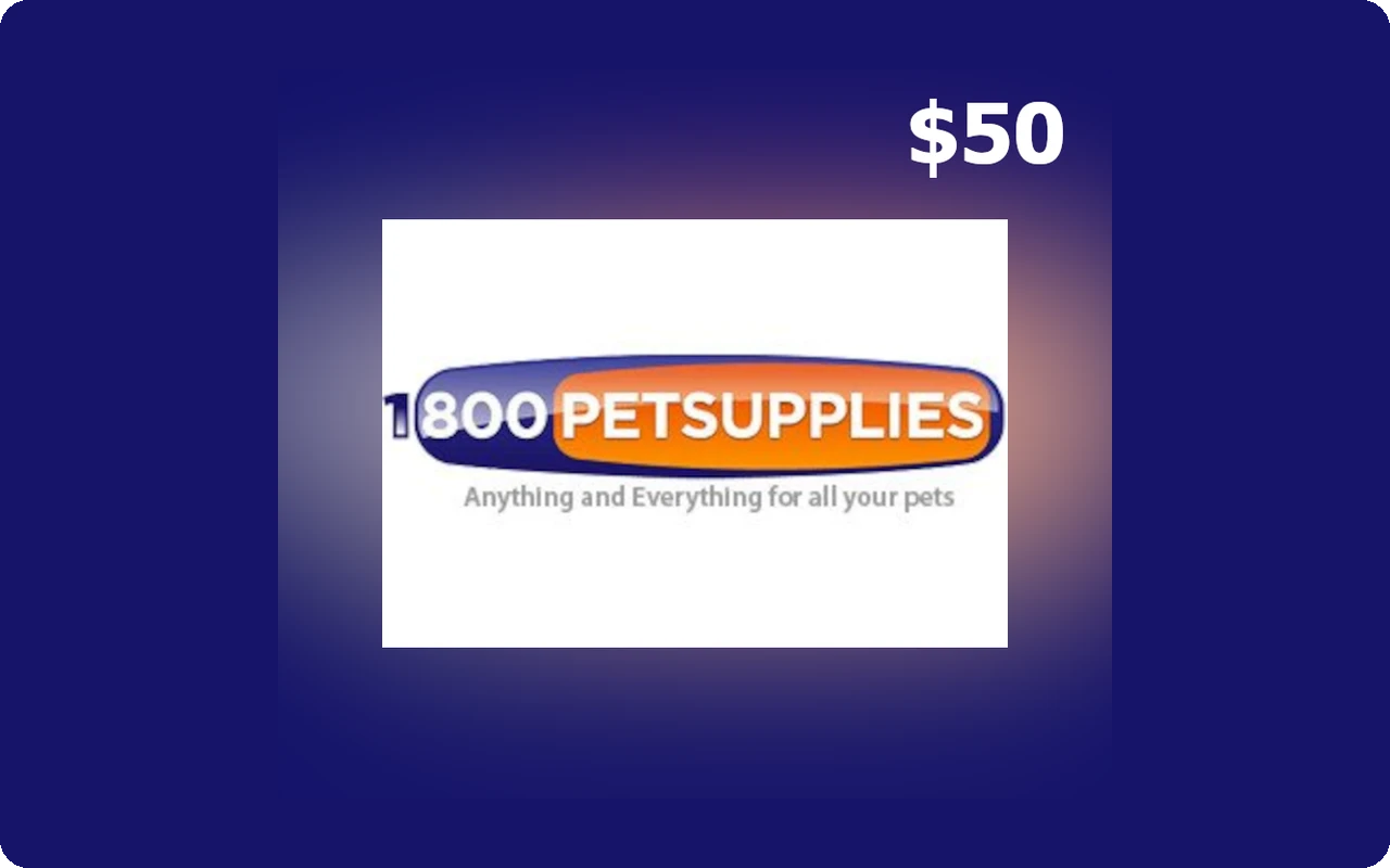 Petsupplies $50 Gift Card (United States)