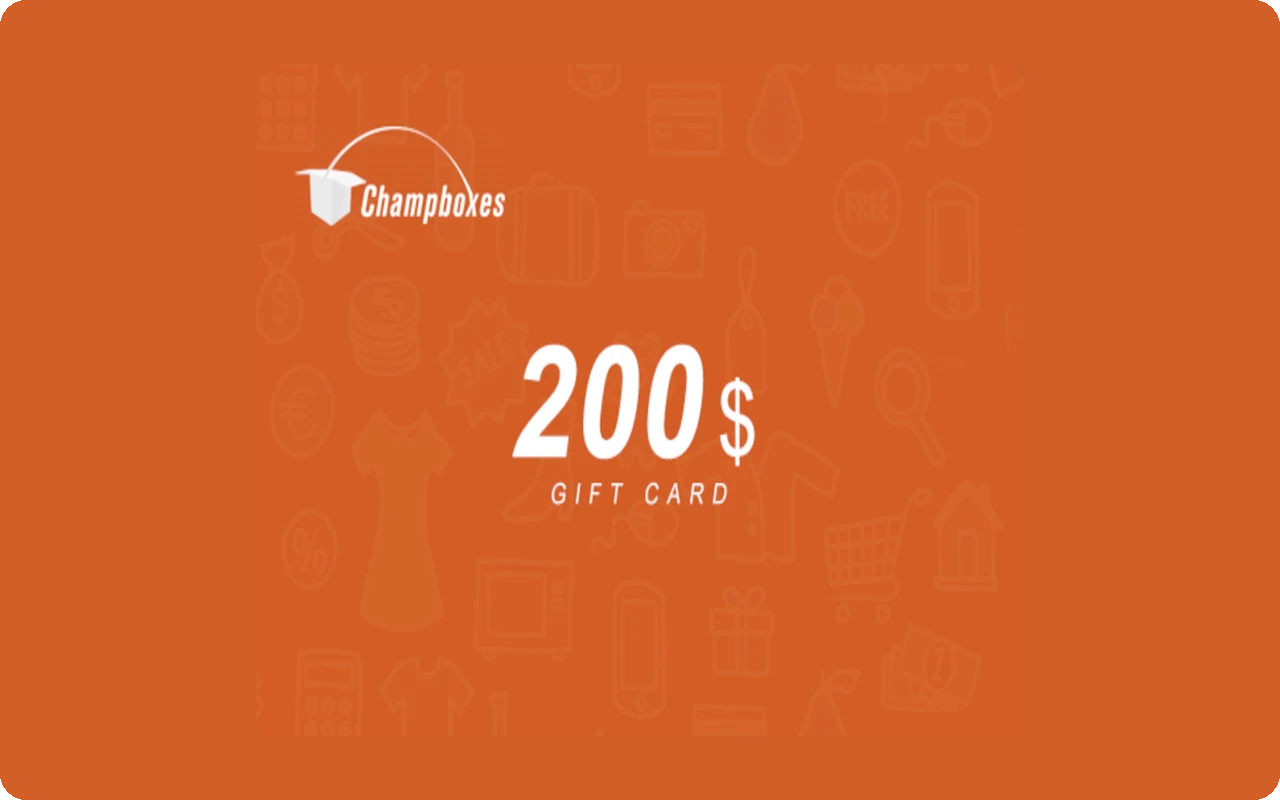 Champboxes $200 Gift Card (United States)