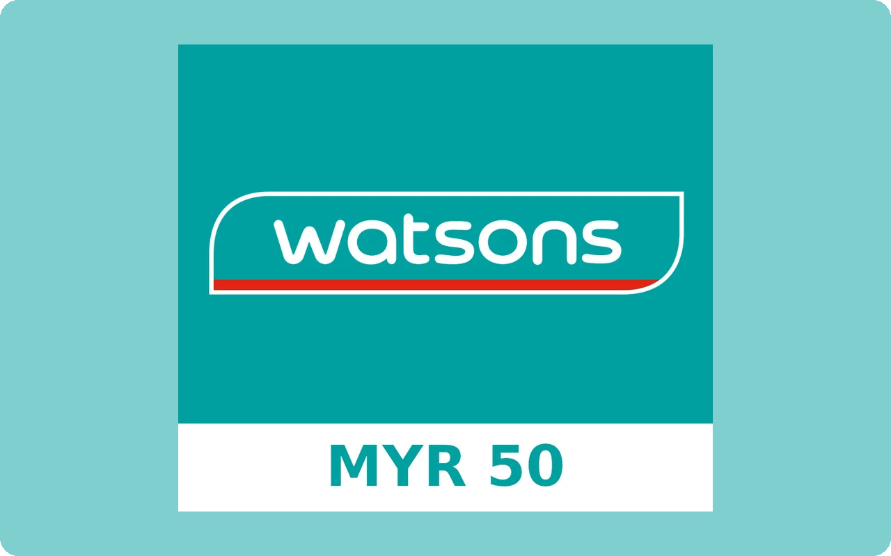Watsons 50 RM Gift Card (Malaysia)