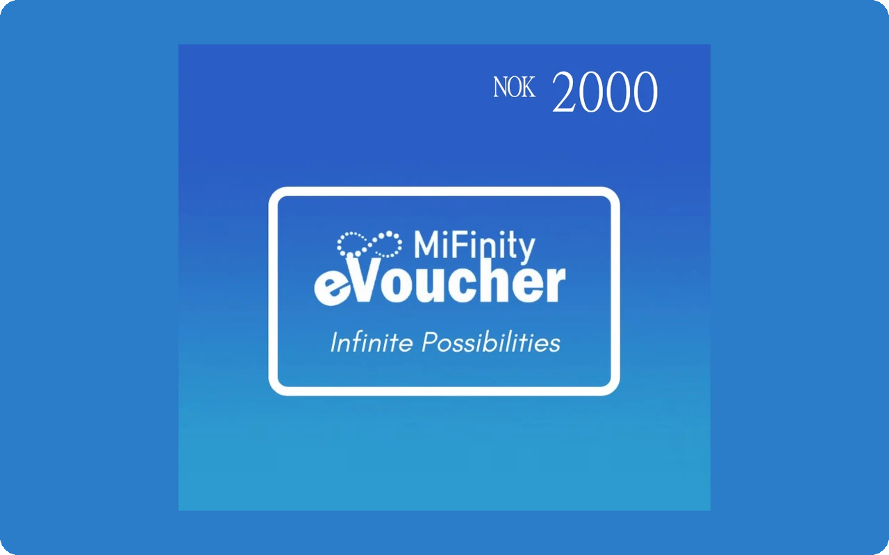 MiFinity eVoucher 2000 kr Gift Card (Norway)