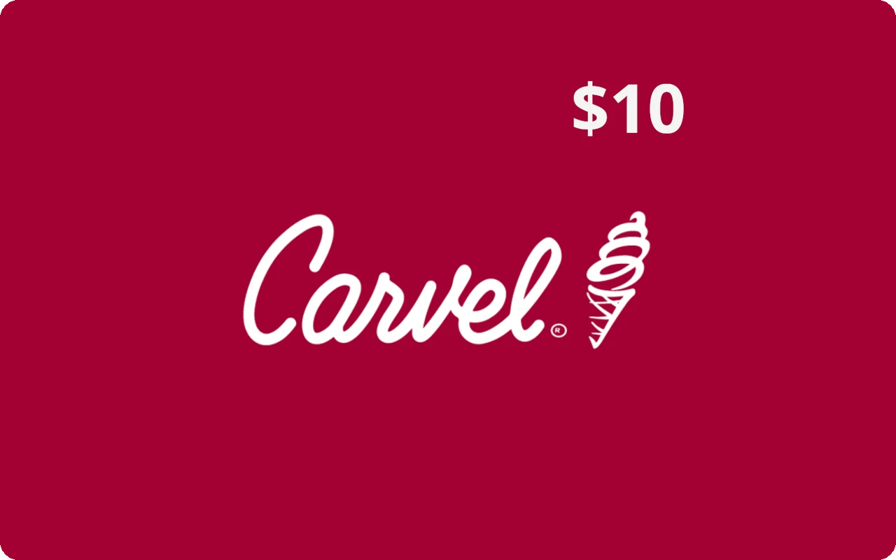 Carvel 10 Gift Card (United States)