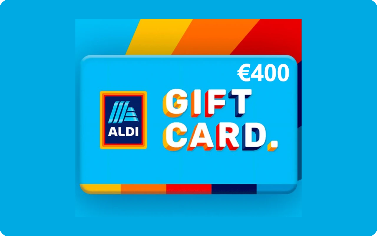 Aldi €400 Gift Card (Ireland)