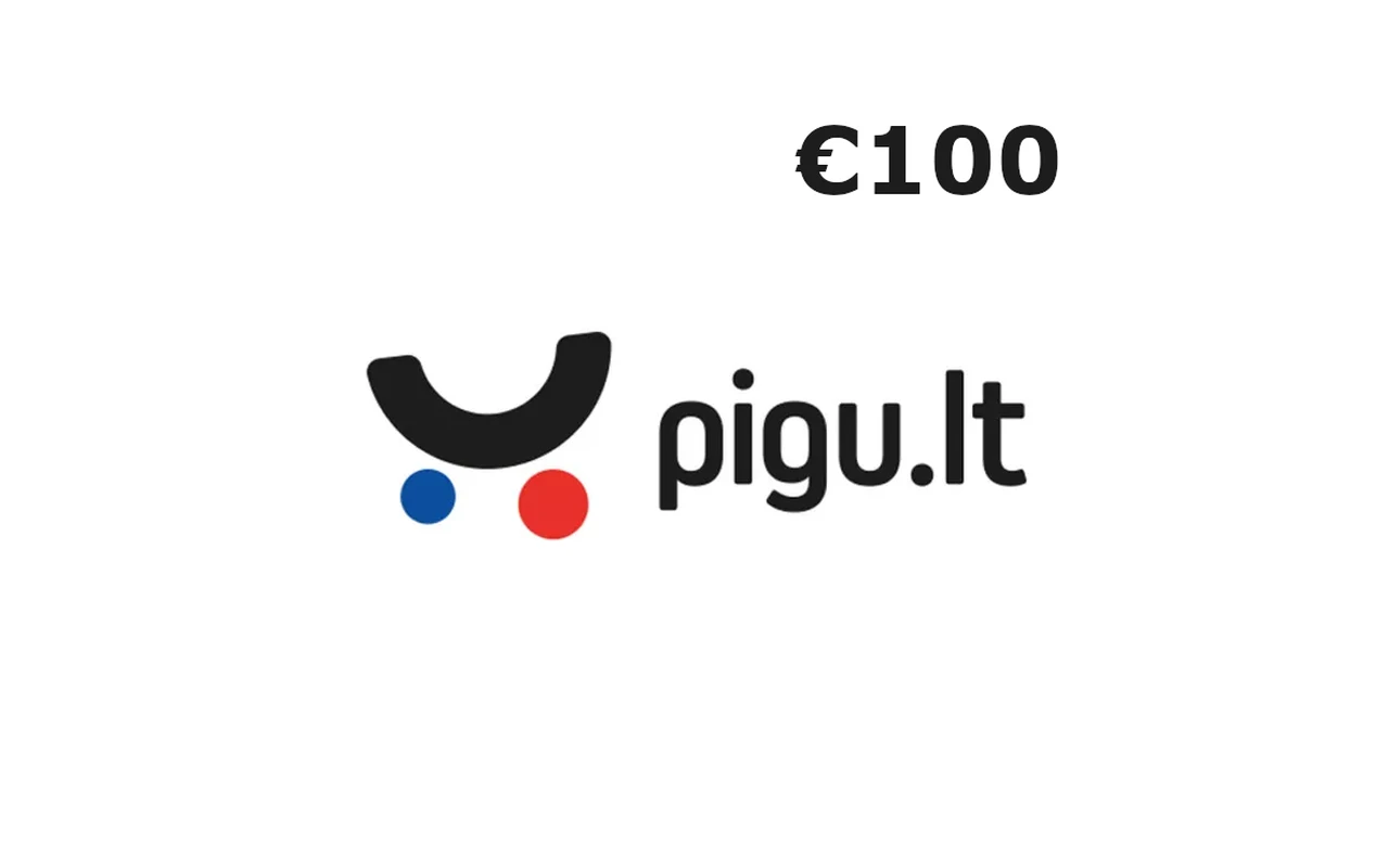 Pigu €100 Gift Card (Lithuania)