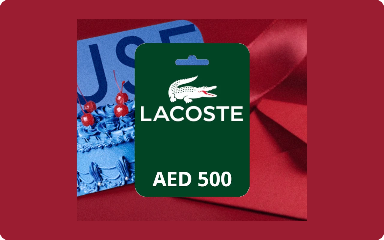 Muse Lacoste 500 AED Gift Card (United Arab Emirates)