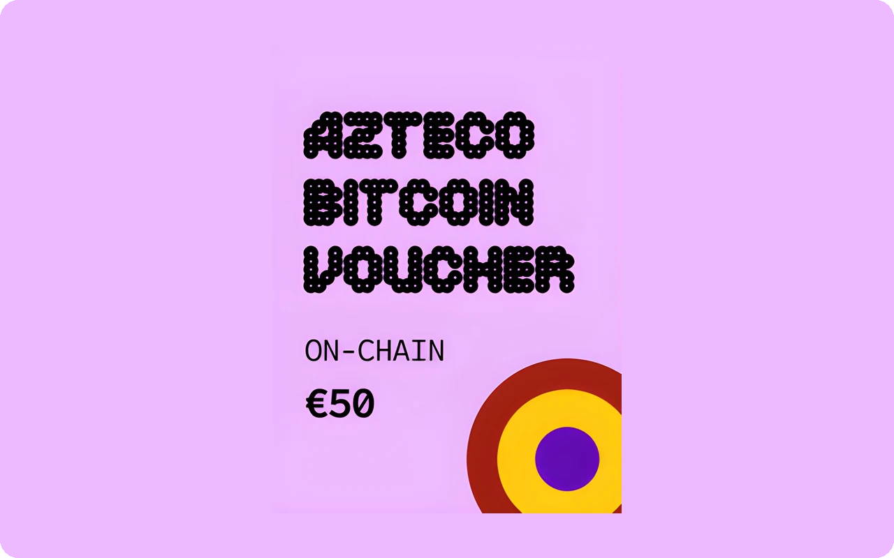 Azteco Bitcoin On-Chain Voucher 50 EUR - Azteco Key - GLOBAL