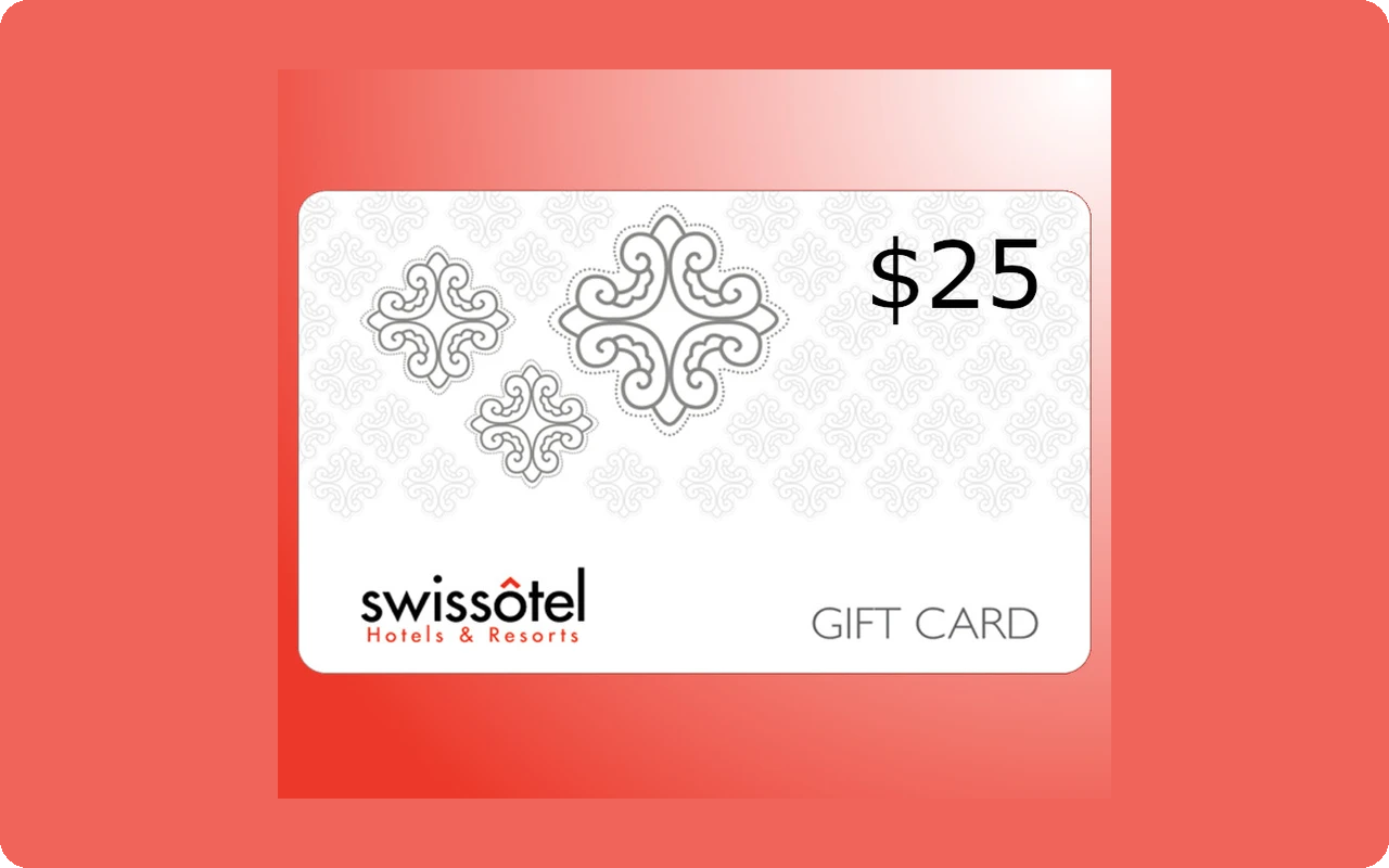 Swissotel Hotels & Resorts $25 Gift Card (United States)