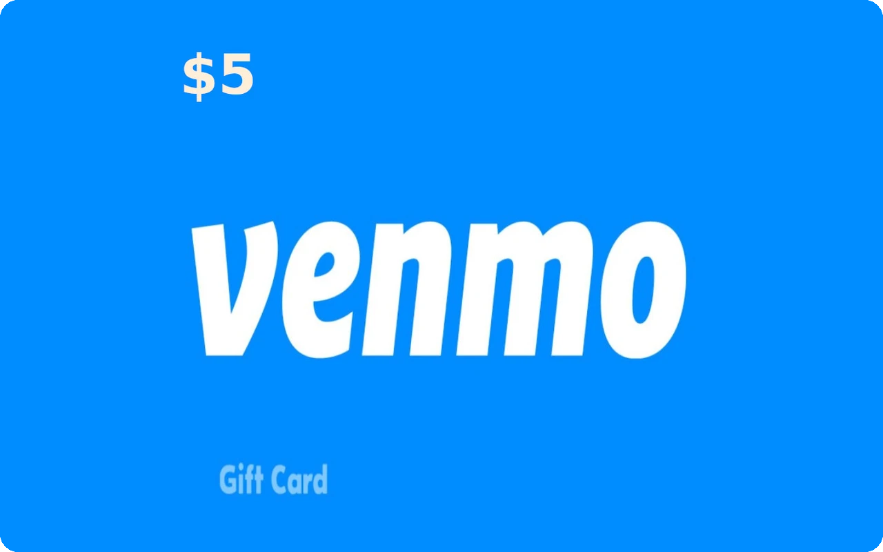 Venmo $5 Gift Card (United States)