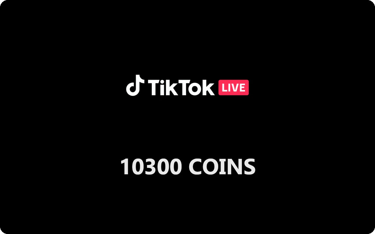 TikTok 10300 Gift Card (United Arab Emirates)