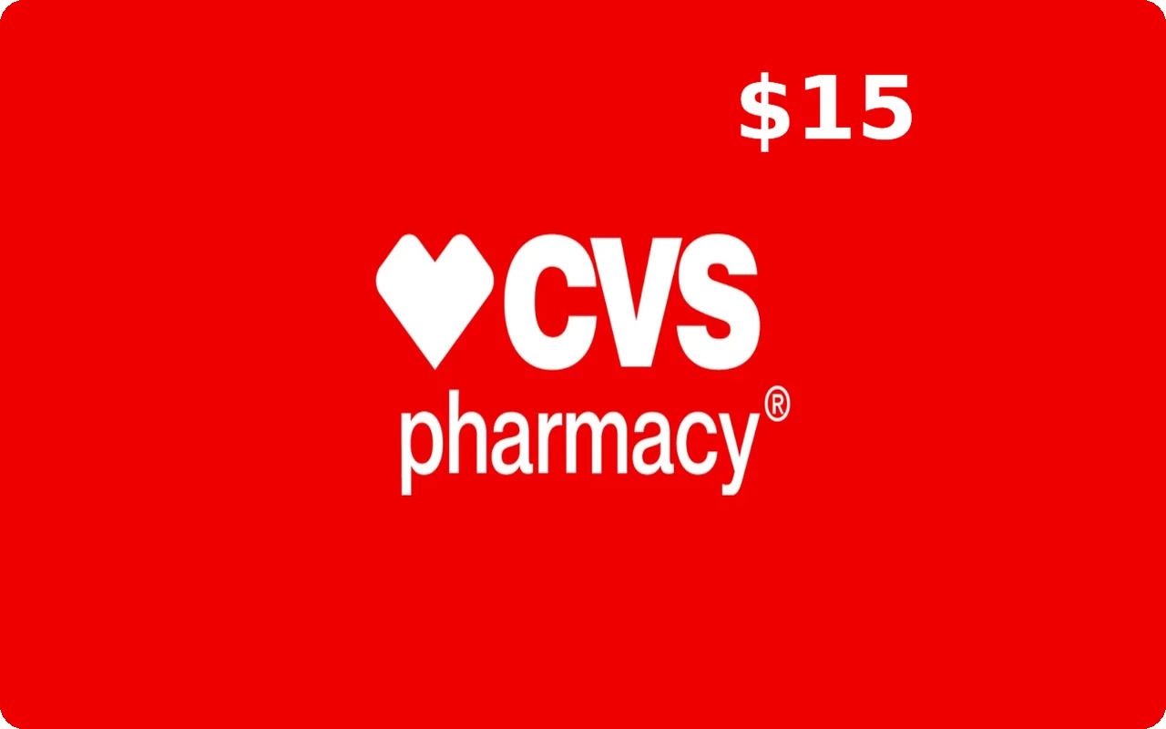 CVS Pharmacy $15 Gift Card (United States)