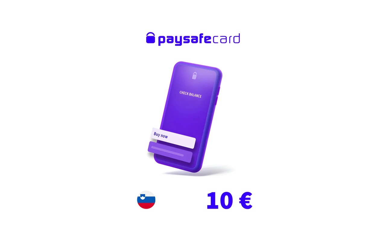 Paysafecard 10 EUR Voucher Slovenia (SI)