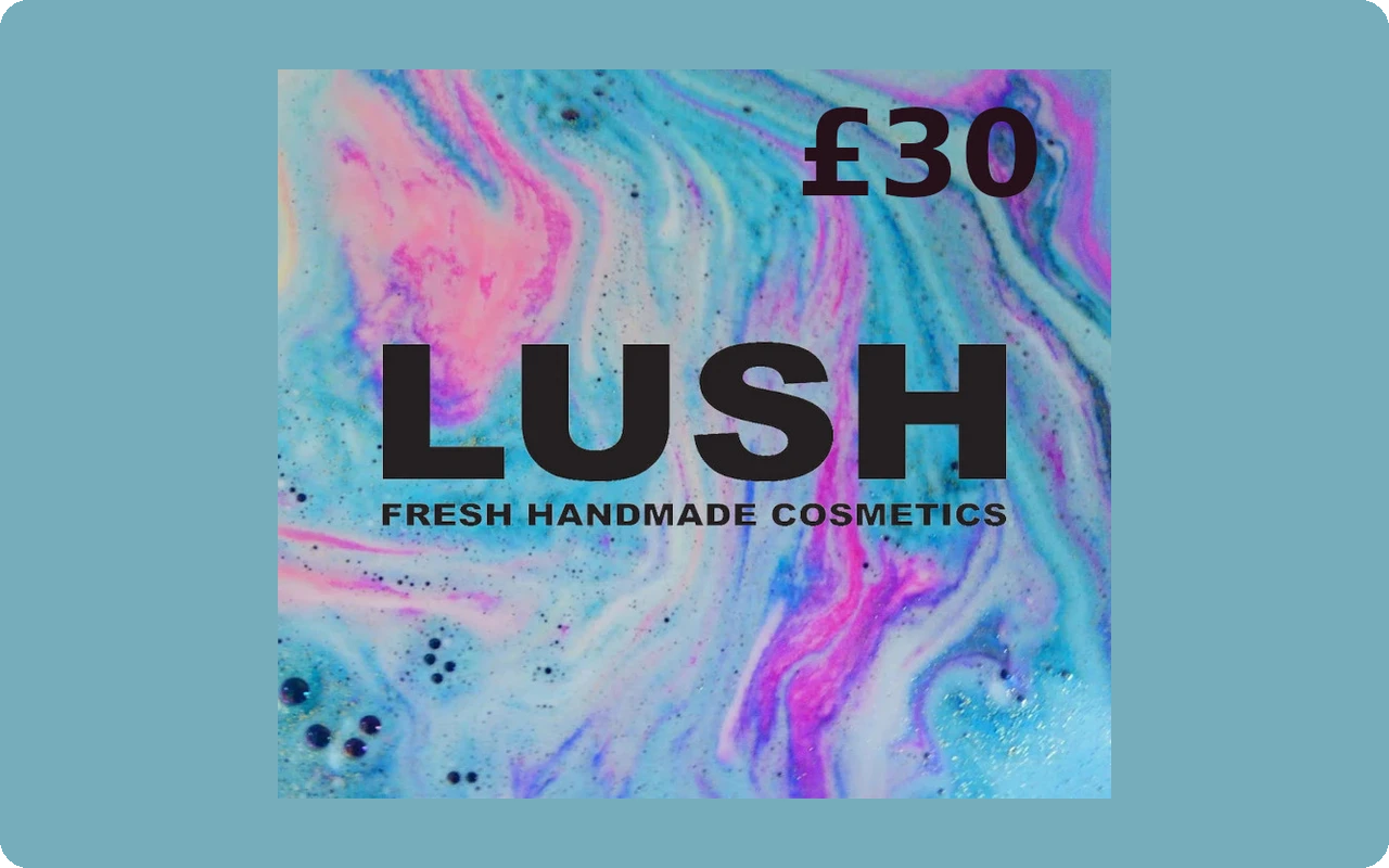 Lush £30 Gift Card (United Kingdom)