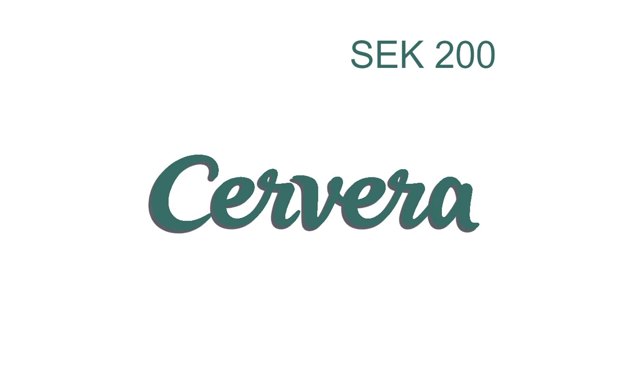 Cervera 200 kr Gift Card (Sweden)