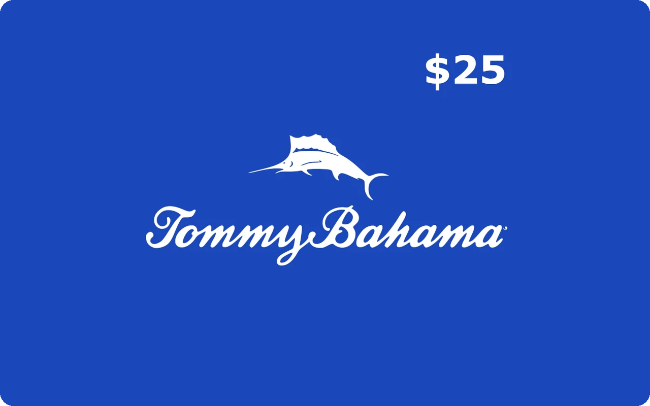 Tommy Bahama $25 Gift Card (United States)