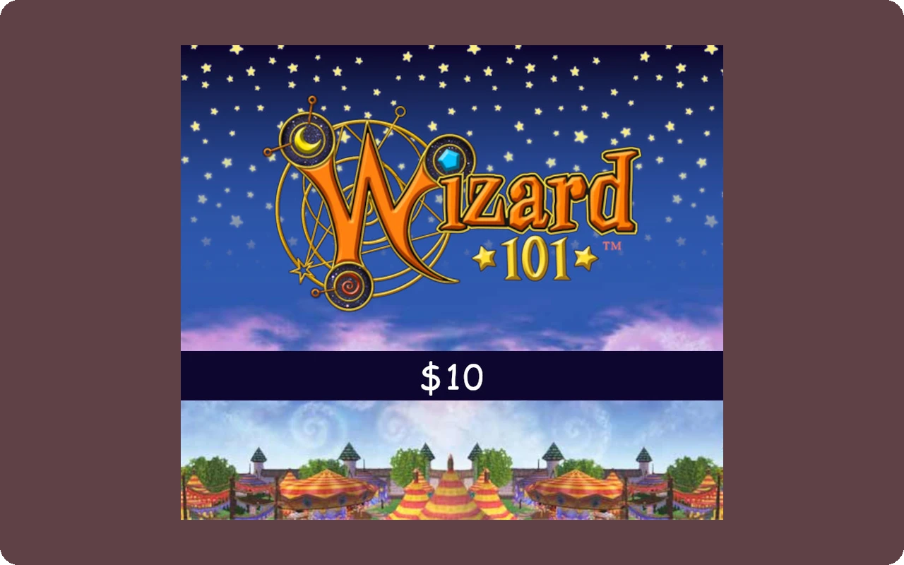 Wizard101 $101 Gift Card (United States)