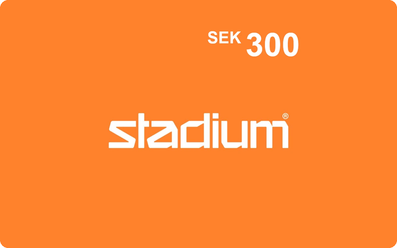 Stadium 300 kr Gift Card (Sweden)