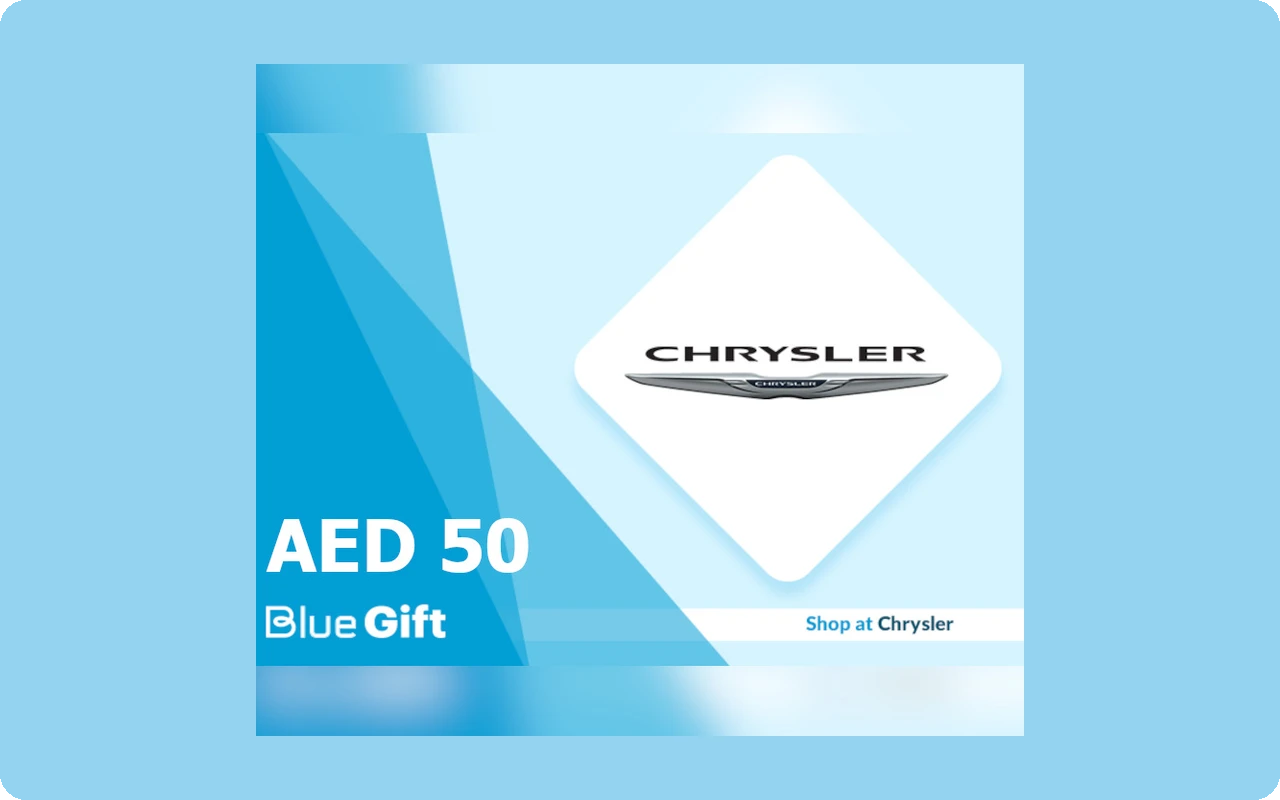 Blue Reward Chrysler 50 AED Gift Card (United Arab Emirates)