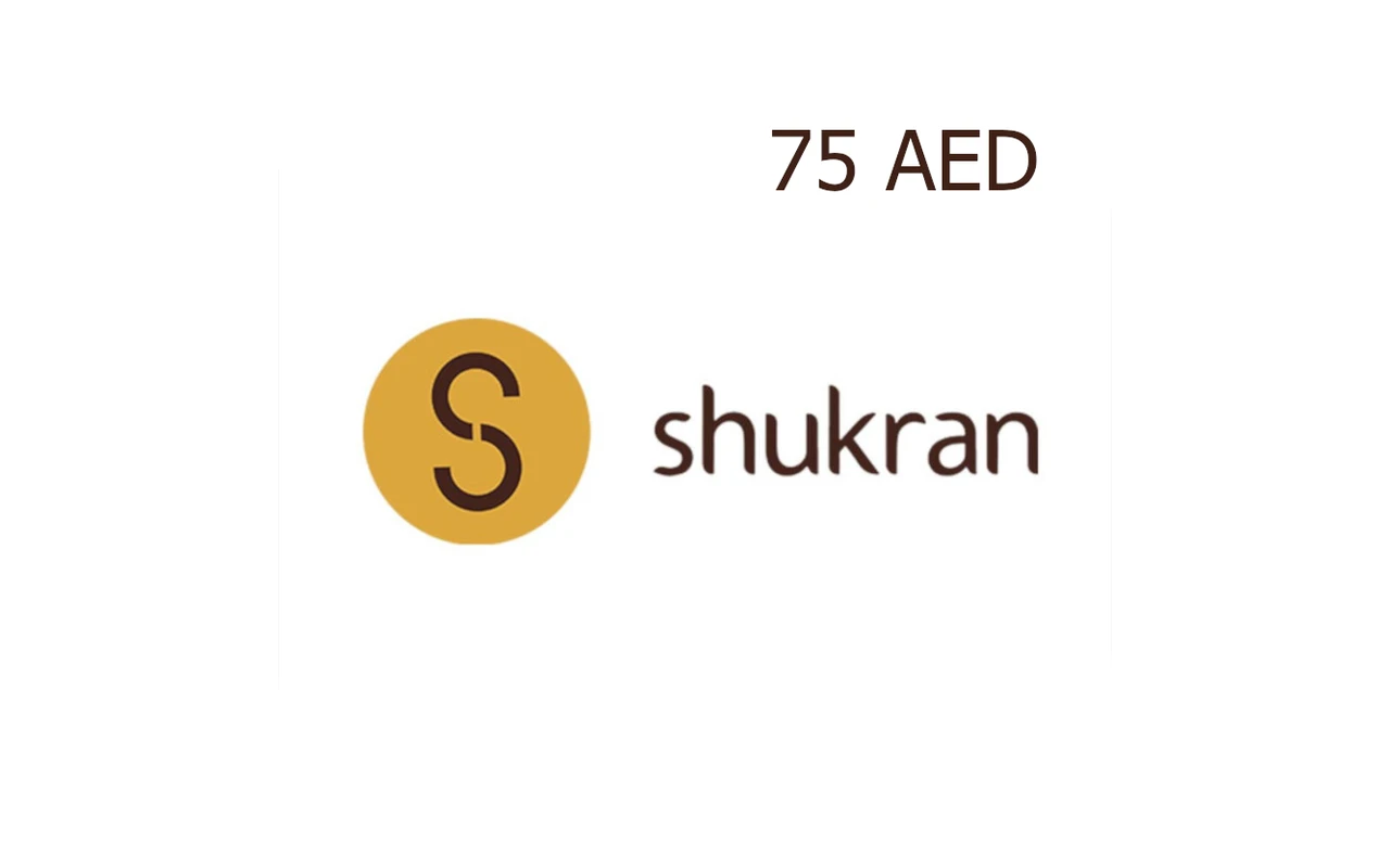 Shukran 75 AED Gift Card (United Arab Emirates)