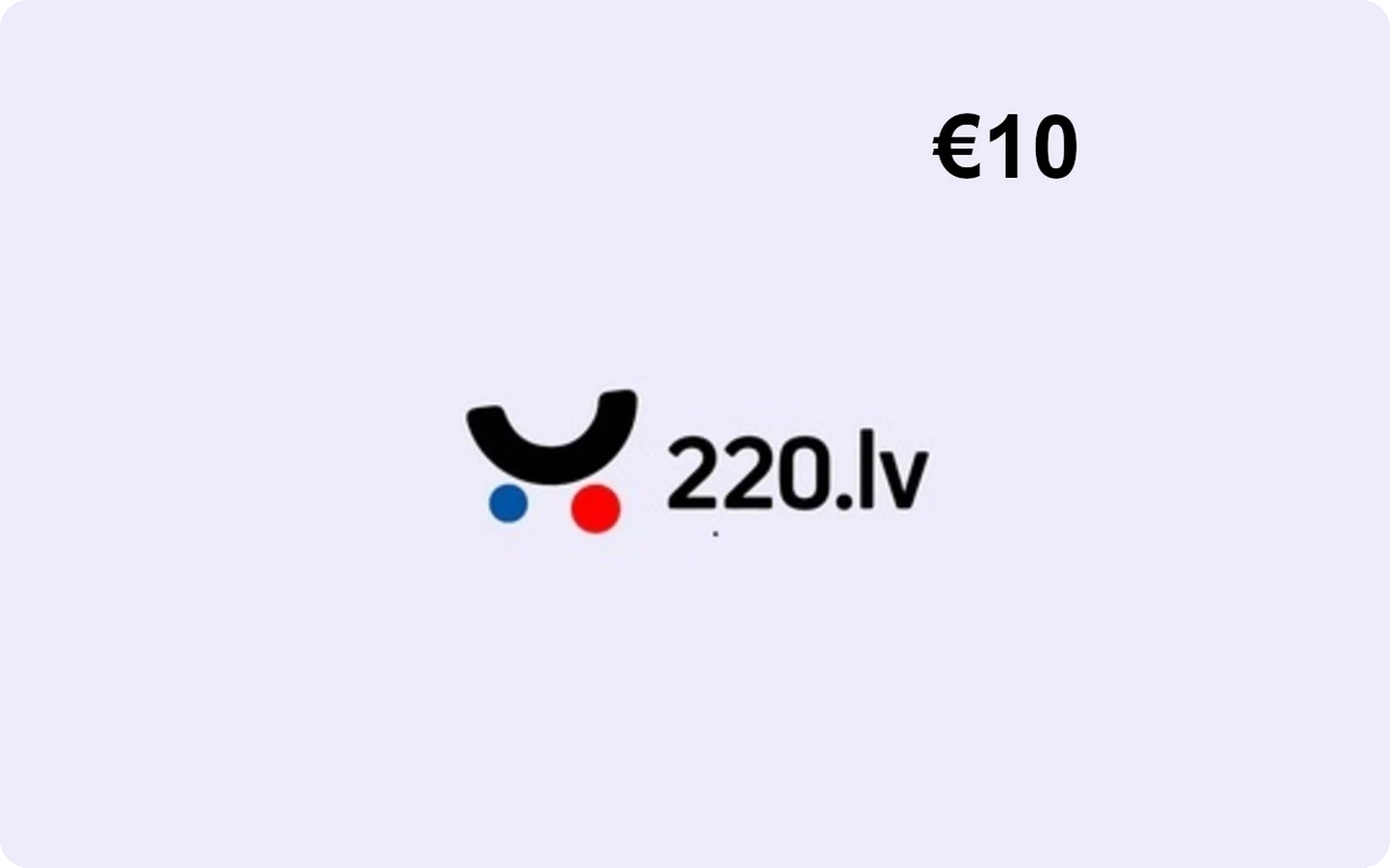 220.lv €10 Gift Card (Latvia)