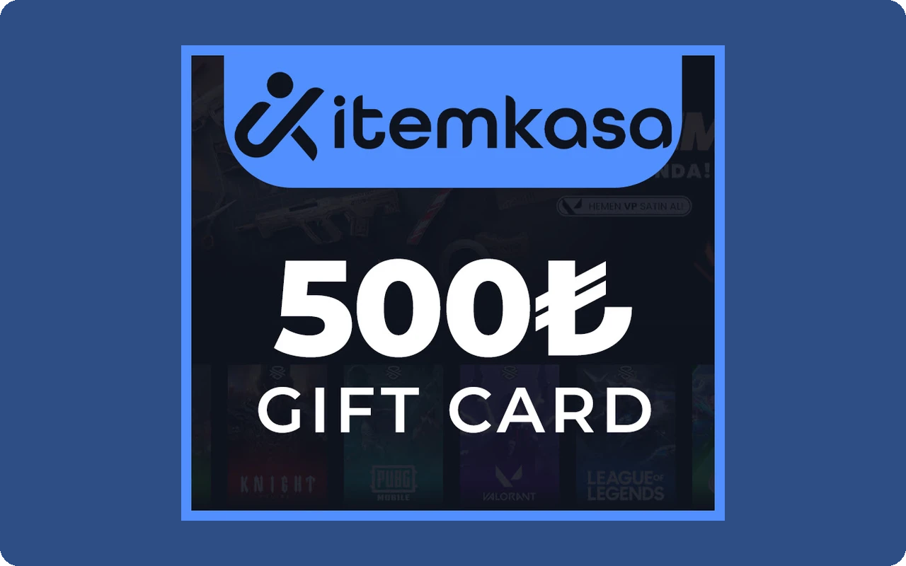 Itemkasa ₺500 Gift Card (Turkey)