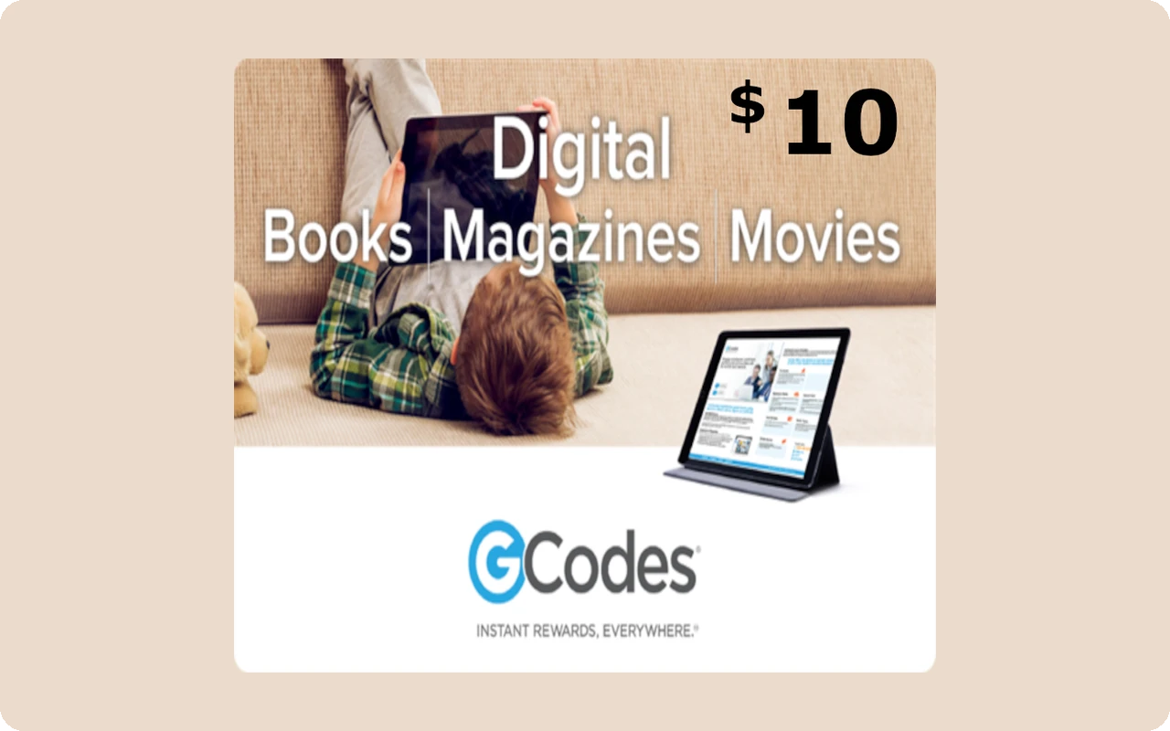Gcodes Global $10 Gift Card (United States)