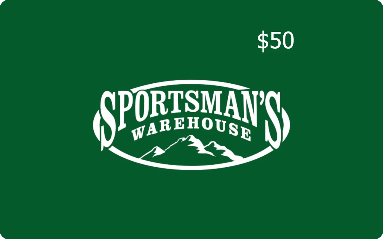 Sportsmans Warehouse $50 Gift Card (United States)