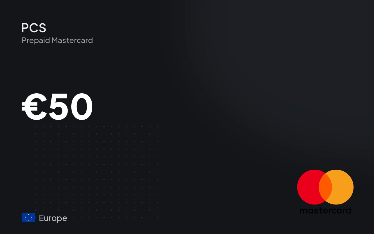 PCS Mastercardmastercard €50 Gift Card (Europe)