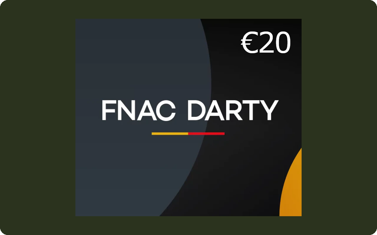 Fnac Darty €20 Gift Card (France)