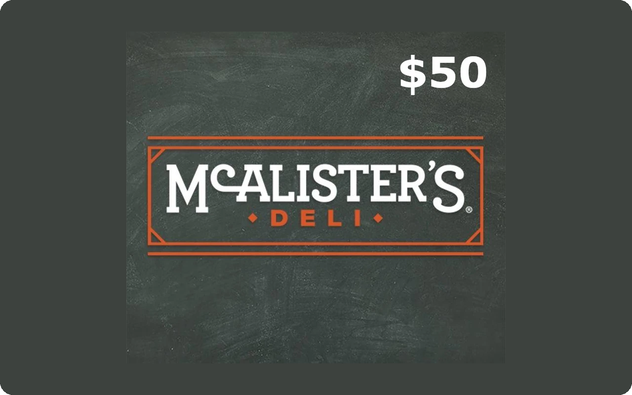 Mcalisters $50 Gift Card (United States)