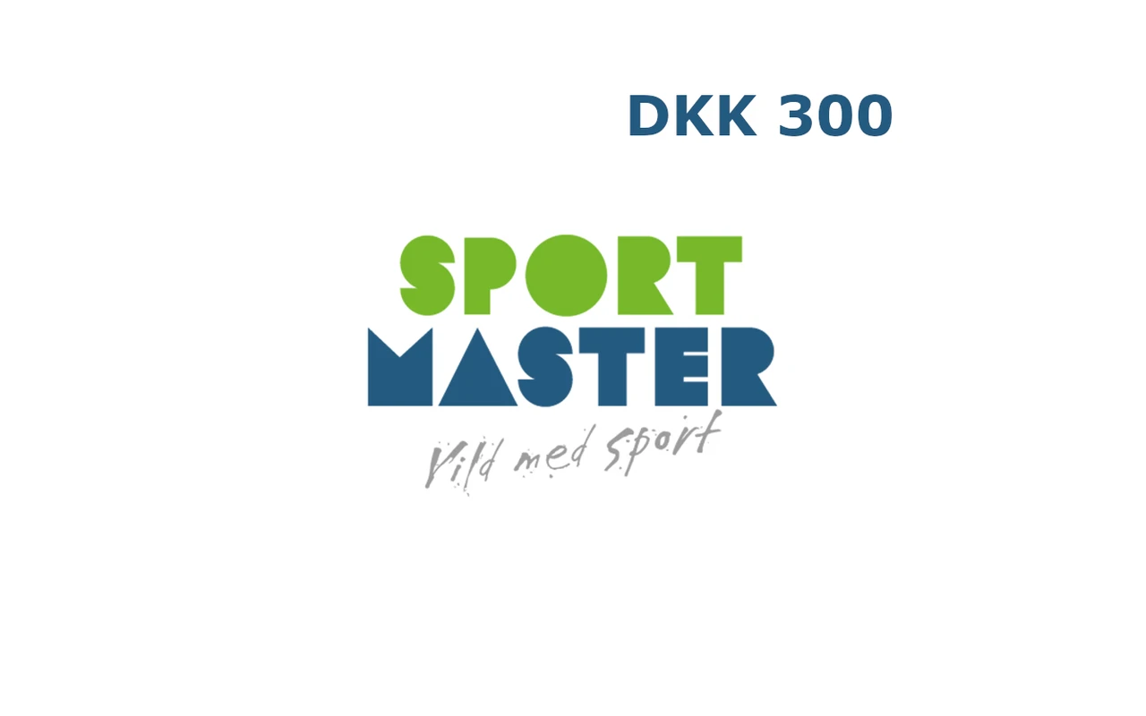 Sportmaster 300 kr Gift Card (Denmark)