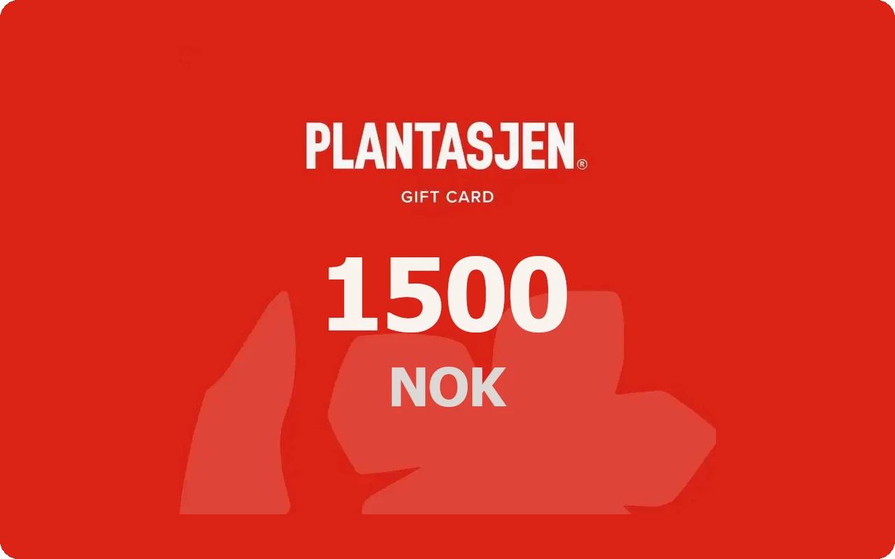 Plantasjen 1500 kr Gift Card (Norway)