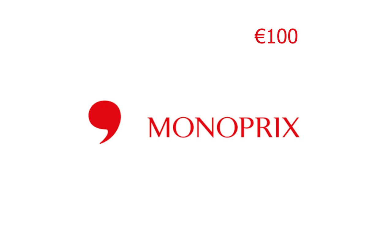 Monoprix €100 Gift Card (France)
