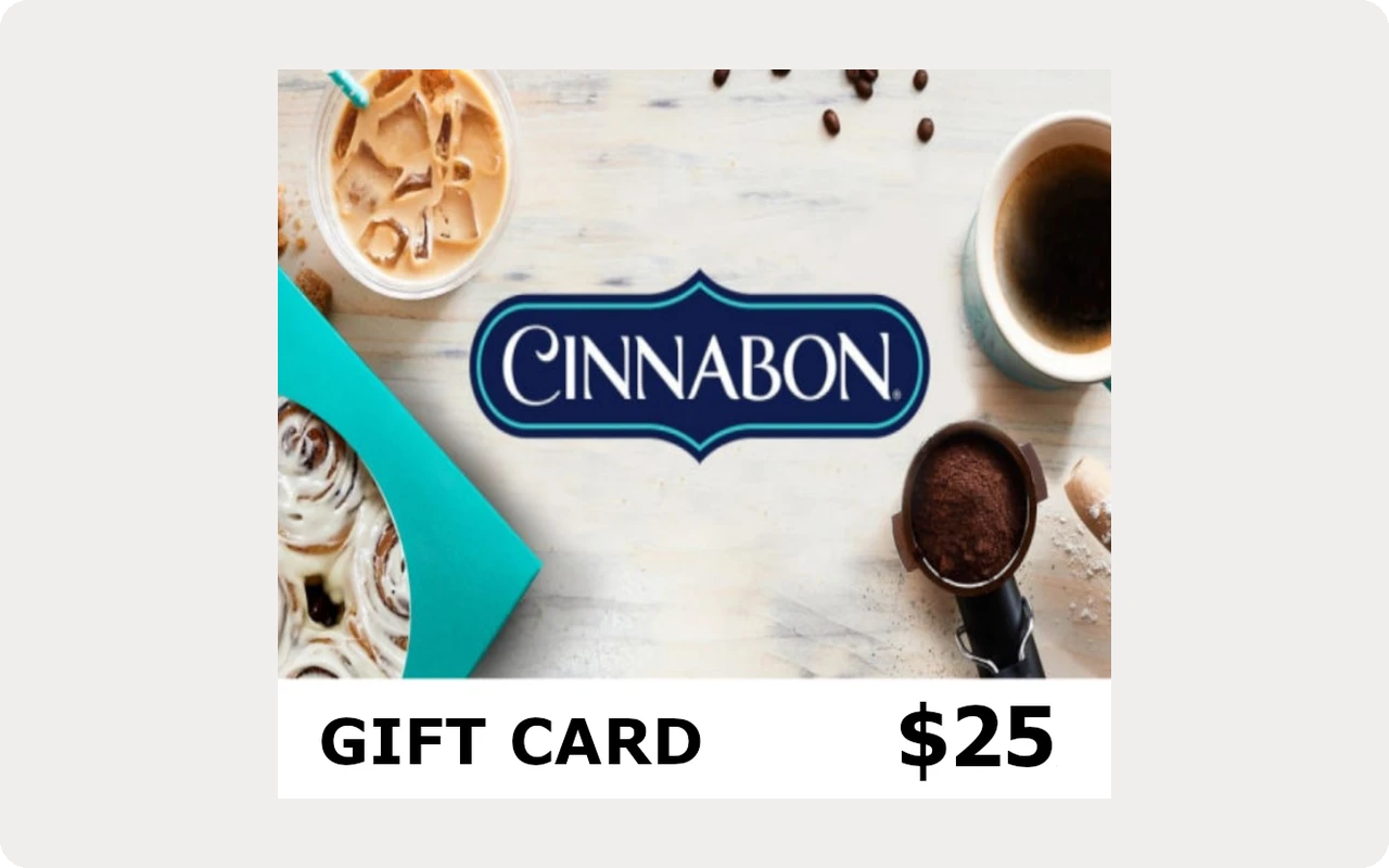 Cinnabon $25 Gift Card (United States)
