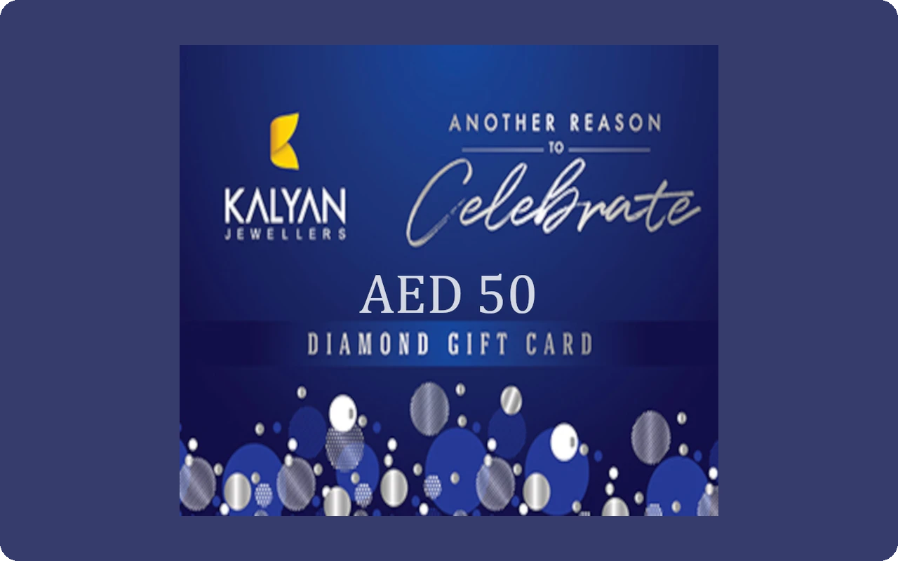 Kalyan Jewellers Diamond 50 AED Gift Card (United Arab Emirates)