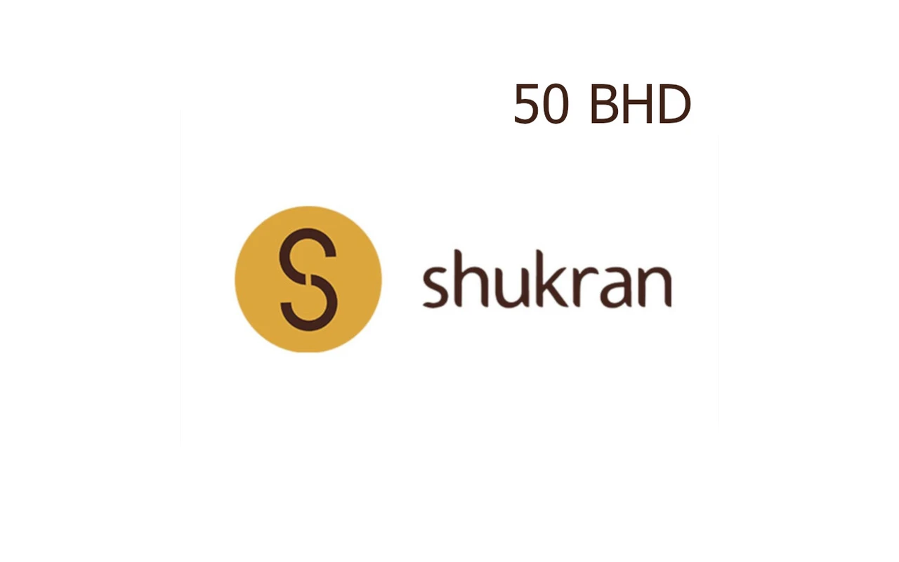 Shukran 50 BHD Gift Card (Bahrain)