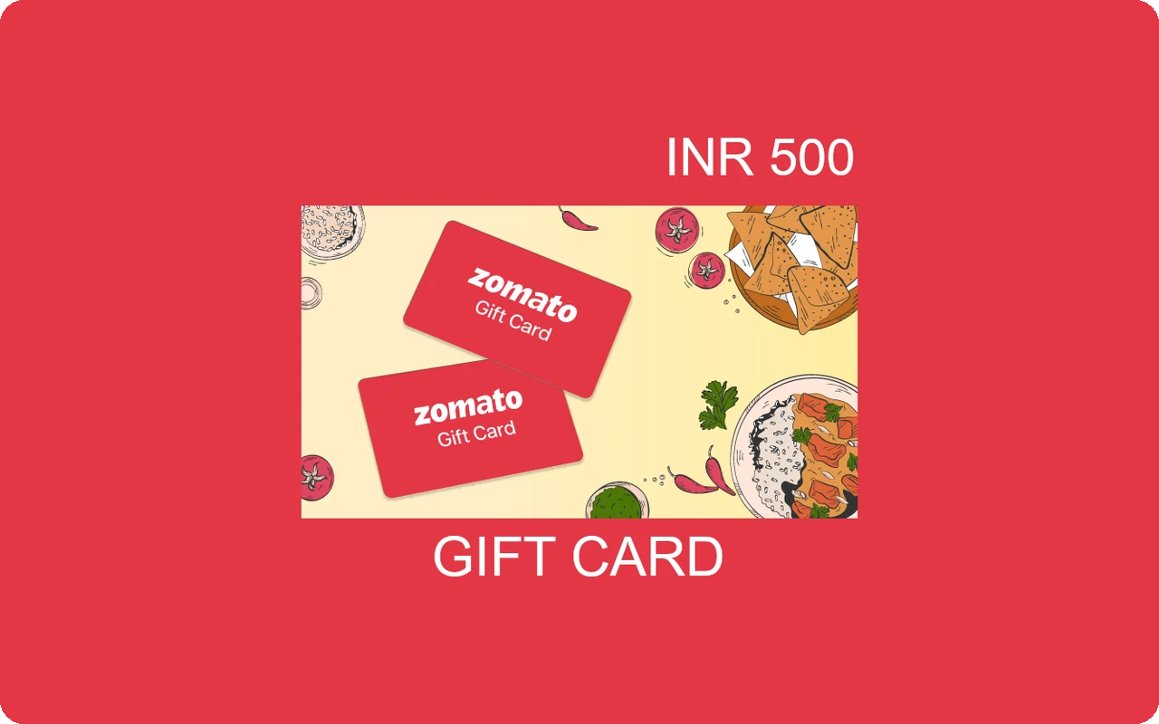 Zomato ₹500 Gift Card (India)
