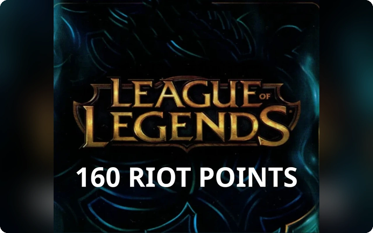 League of Legends 160 Gift Card (Turkey)